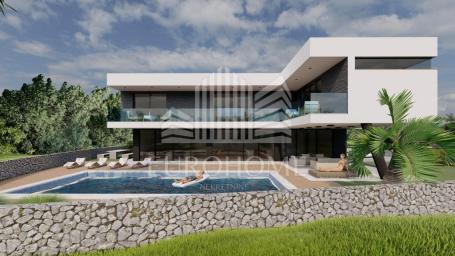 Vila s bazenom, Novigrad, 279, 19m2+780m2 