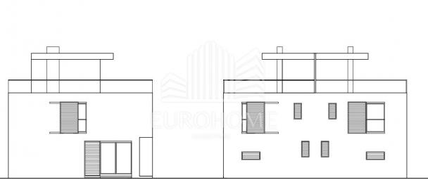 Privlaka, Sabunike, luksuzna novogradnja 450 m od mora