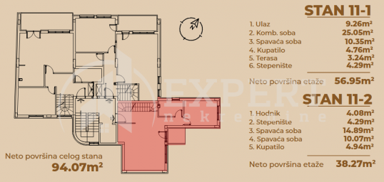 Novogradnja , centar , povracaj pdv