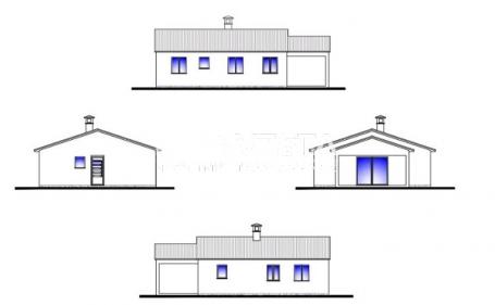 Krnica okolica, 2 zemljišta, građevinsko s projektom+poljoprivredno