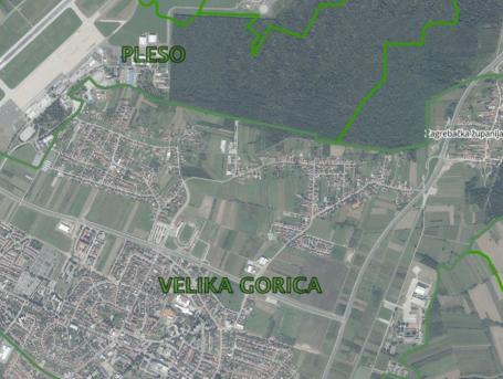 Građevinsko zemljište Velika Gorica, 1725 m2