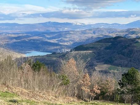 Istria, Motovun, building plot with panoramic view