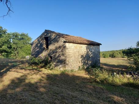 Great opportunity, we sell the whole hill overlooking the sea and with a small house near Rovinj