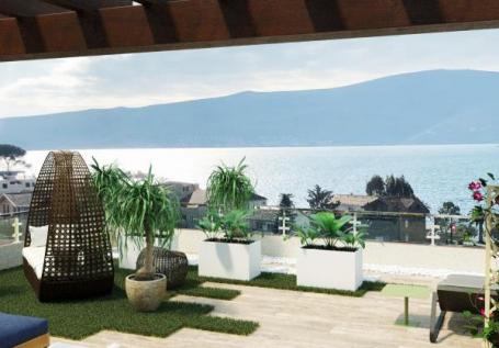 Luxury penthouse with a view of the sea in Tivat is for sale