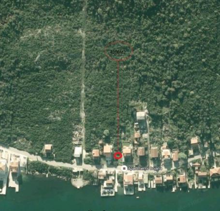 Plot suitable for construction for sale, 4300m2, Đurašević coast