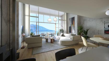 Sumptuous apartments atop of a hotel measuring 140-170 m2, Budva