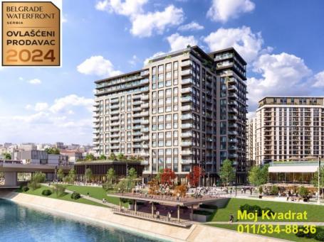 Savski venac, Belgrade Waterfront - BW Victoria, 67m2 - SOFISTICATED LIFE BY THE RIVER - NO COMMISSI