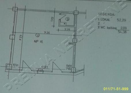 2. 0, YUBC, Bulevar Mihajla Pupina, 96, 5m2