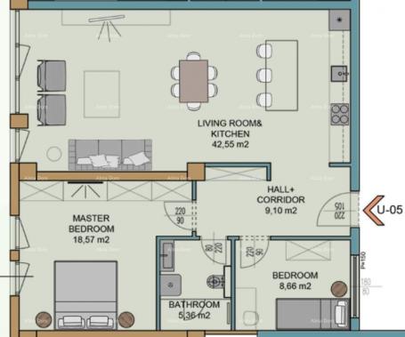 Wohnung Pula! Wohnung im Stadtzentrum!