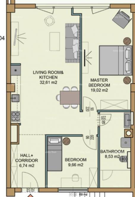 Wohnung Pula! Wohnung im Stadtzentrum!