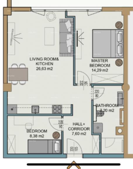 Wohnung Pula! Wohnung im Stadtzentrum!