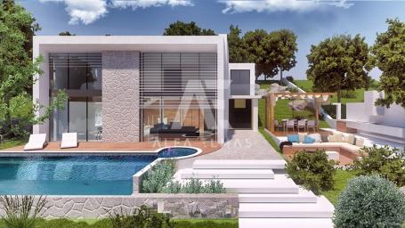 Opatija, surroundings, luxury villa under construction with sea view!! ID 191