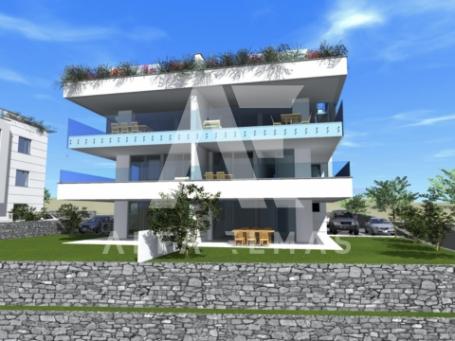 City of Krk, two-story luxury apartment with sea view!! ID 283