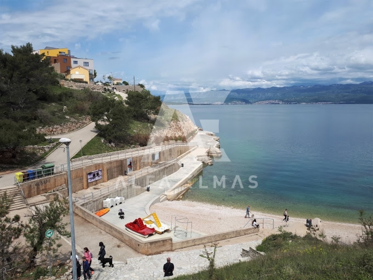 Vrbnik, Baugrundstück mit Meerblick!! ID 467