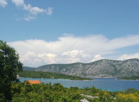 Korčula, Račišće, prodaja zemljište 1607m2, 50m od mora