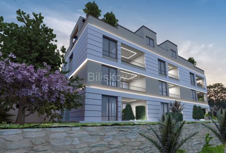 Novogradnja, Opatija, 2-soban stan , GPM, vrt 71, 72m2