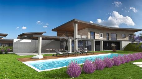 ISTRIA, VODNJAN - Luxury villa under construction with panoramic views