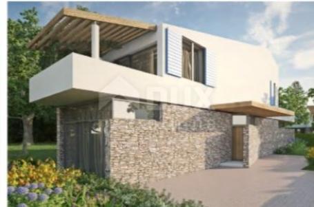 ISTRIA, LABIN Semi-detached villa under construction in a quiet location!