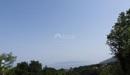  OPATIJA, IČIĆI - građevinski teren 771m2 s pogledom na more za apartmane / villu / kuću za iznajmlj