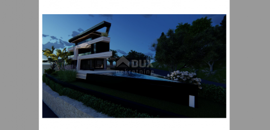 OPATIJA, LOVRAN - villa 333m2 with pool and sea view + environment 500m2