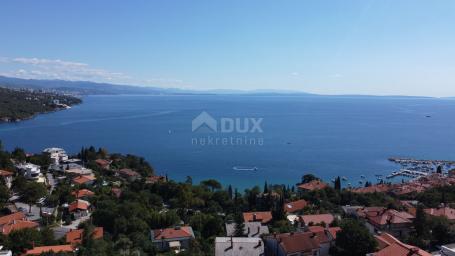 OPATIJA, VOLOSKO - Baugrundstück mit Meerblick für 3 Villen / 3 Apartmenthäuser