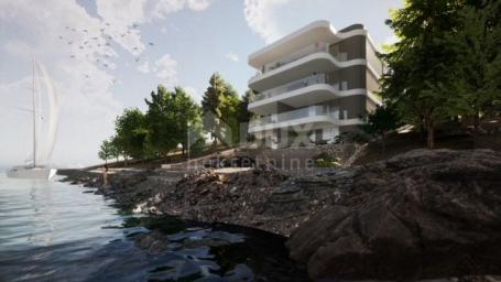 CRIKVENICA - Luxury apartment under construction, 1st row to the sea