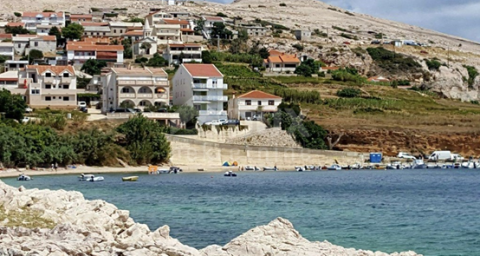 INSEL PAG - Appartementhaus erste Reihe zum Meer