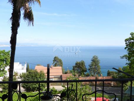 OPATIJA - beautiful apartment DB+1S in a villa 50m2 with a panoramic view of the sea + garden 20m2