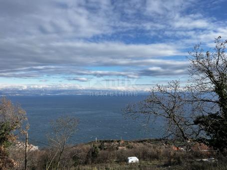 MOŠĆENIČKA DRAGA, MOŠĆENICE - Građevinsko zemljište s panoramskim pogledom na more