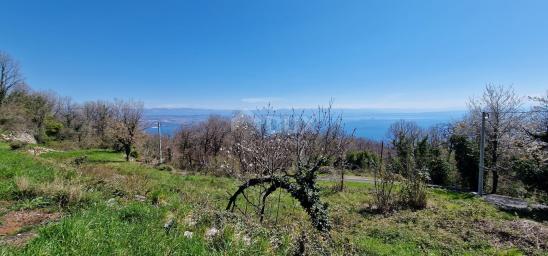 LOVRAN, DOBREĆ - Building plot with sea view