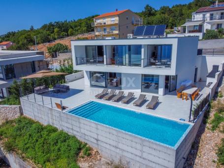 CRIKVENICA - Villa mit Panoramablick auf das Meer