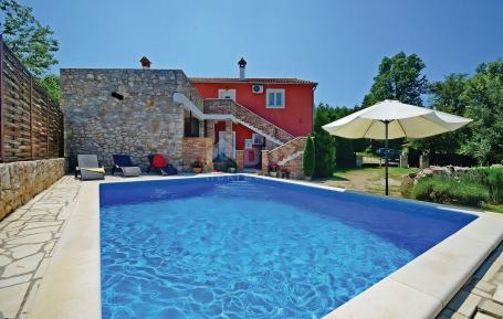 ISTRIA, LABIN - House with swimming pool on the edge of the village