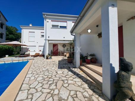 KOSTRENA, RIJEKA - family villa with pool and two apartments