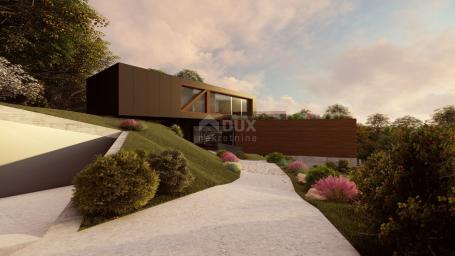 ISTRIA, LABIN, ST. BARTUL - Luxurious modern villa with an enchanting view