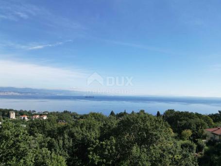 OPATIJA, IKA - Baugrundstück MIT STANDORTGENEHMIGUNG (8 WOHNUNGEN) und Meerblick