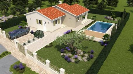 ISTRIA, LABIN - Modern new building with swimming pool