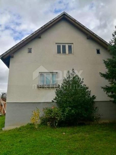 GORSKI KOTAR, VRBOVSKO-Freistehendes Haus mit Garten auf halbem Weg von Zagreb nach Rijeka