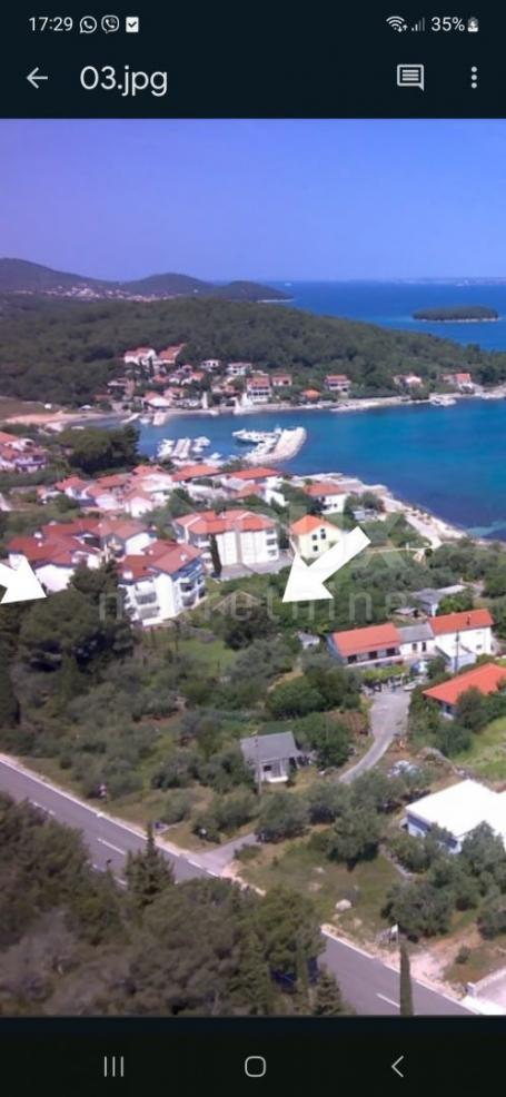 PAŠMAN ISLAND, ŽDRELAC - 3000 m2 of building land near the sea