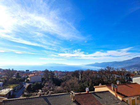 KASTAV, ĆIKOVIĆI - Terraced house with sea view