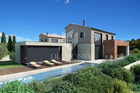 Rovinj, surroundings, luxury new house in a quiet location