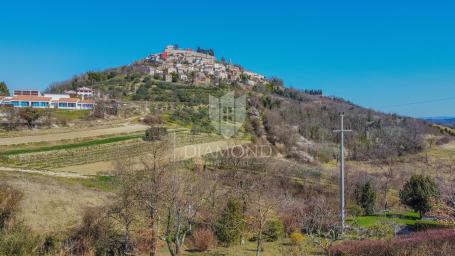 Haus mit freiem Blick auf Motovun