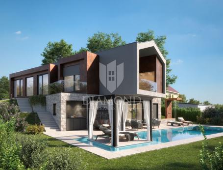 Porec, Umgebung Designervilla mit Meerblick!