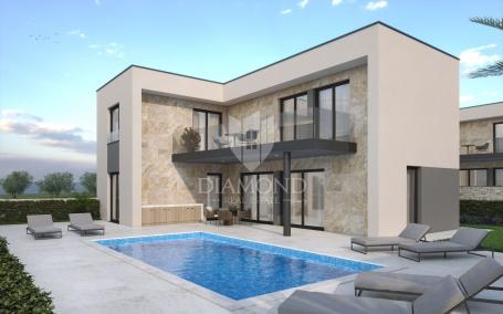 Fazana, surroundings, new house with pool