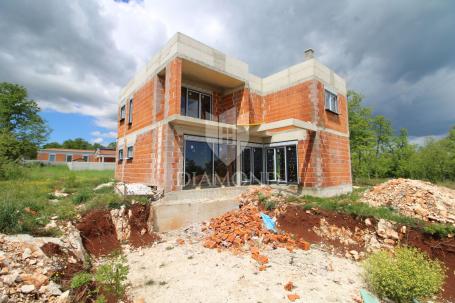 Marčana, Umgebung, Ferienhaus im Bau, Meerblick