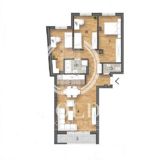 PRODAJA Stan 4. 0: NOVI SAD-Centar-Bulevar Oslobođenja, Četvorosoban 87. 00m2 ID#7206