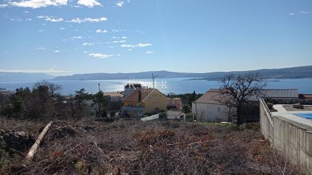 Crikvenica - Zemljište s pogledom na more