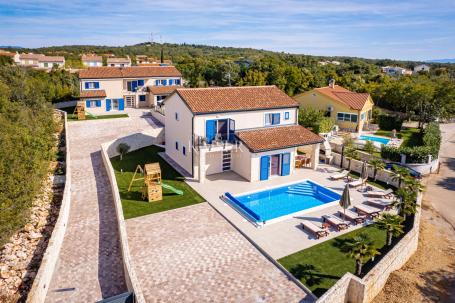 Island of Krk, Dobrinj - luxury villa with pool