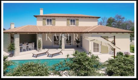 Istria - Kanfanar - Mediterranean house with swimming pool, 167 m2