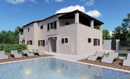 Istria - Poreč, new modern villa with pool 2 km from the sea