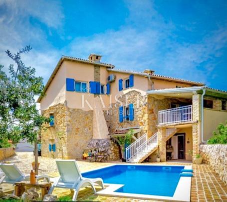 Otok Krk, okolica Dobrinja - predivna villa 170 m2 